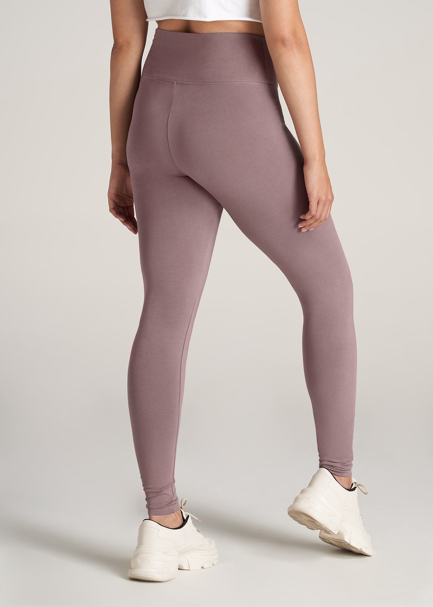 American-Tall-Women-CottonLeggings-SmokedMauve-back