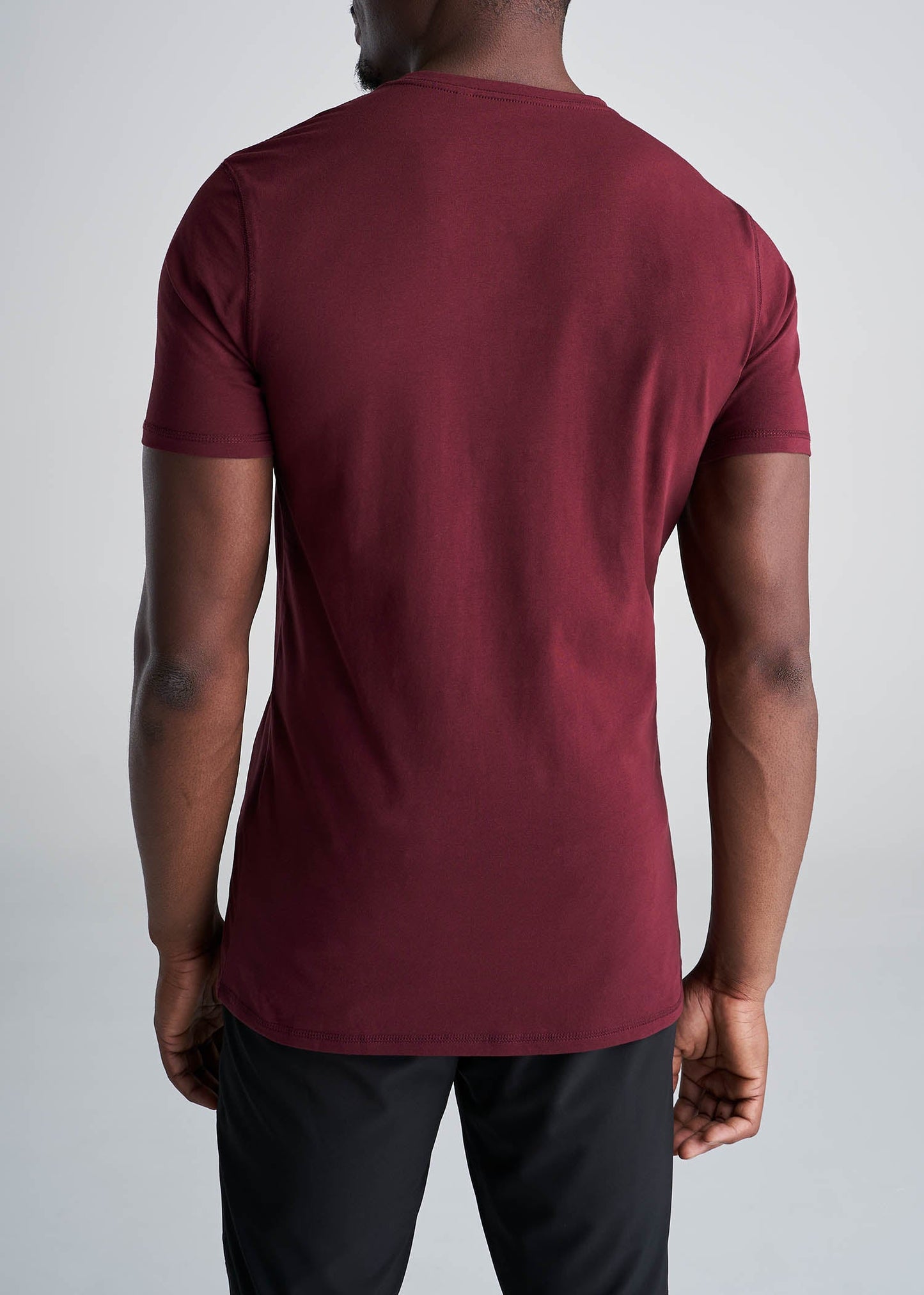 American_Tall_Men_Essentials_Slim_Fit_Crewneck_Tee_GarnetRed-Back