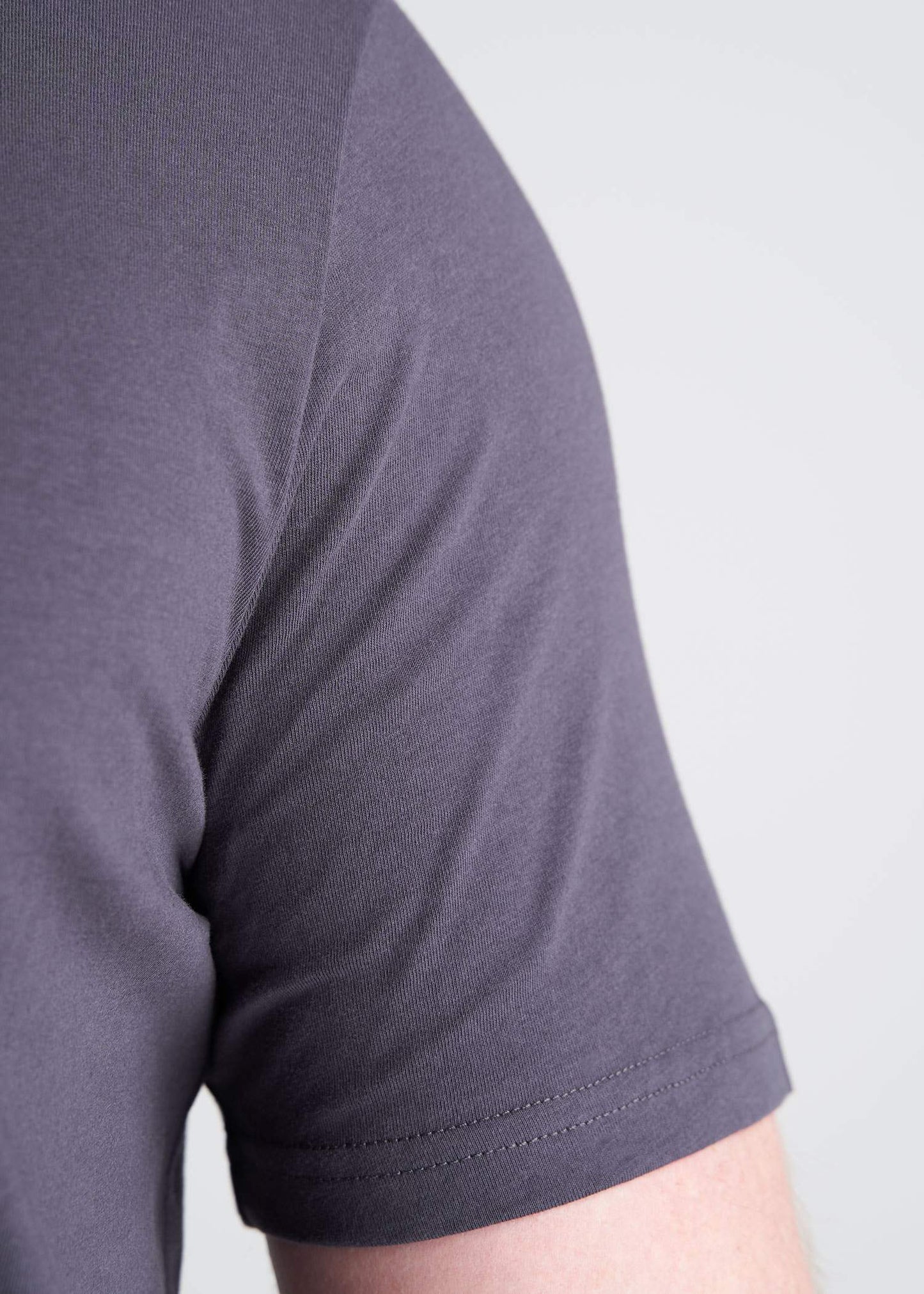 American_Tall_Mens_SS_Everyday_Crewneck_Tee_Charcoal-sleeve