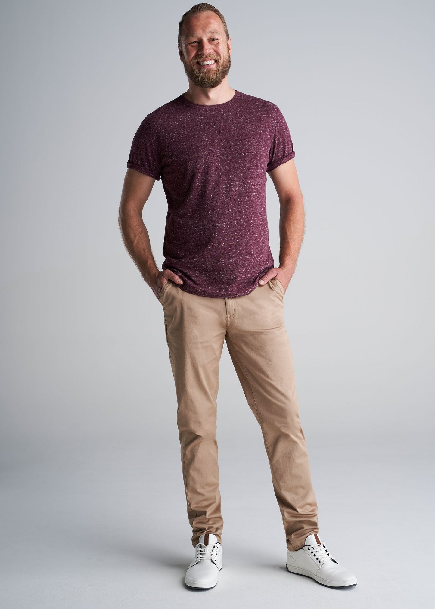 American_Tall_Mens_Tri_Blend_Short_Sleeve_Tee_Garnet_Red-lifestyle