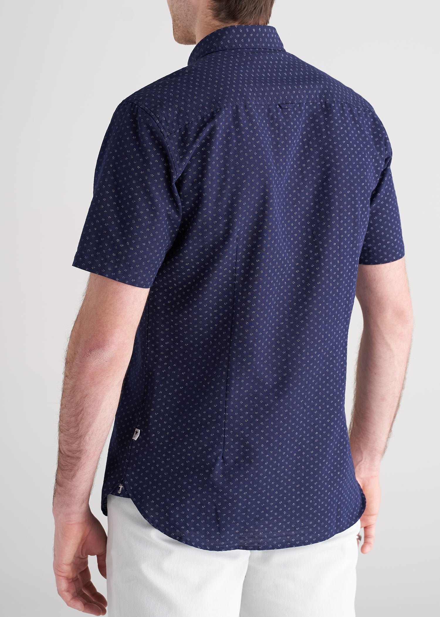 ATM-woven-print-navy-mini-floral-Back