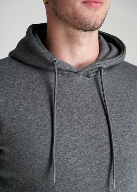 American-Tall-Men-80-20-Fleece-PullOver-Tall-Hoodie-CharcoalMix-detail