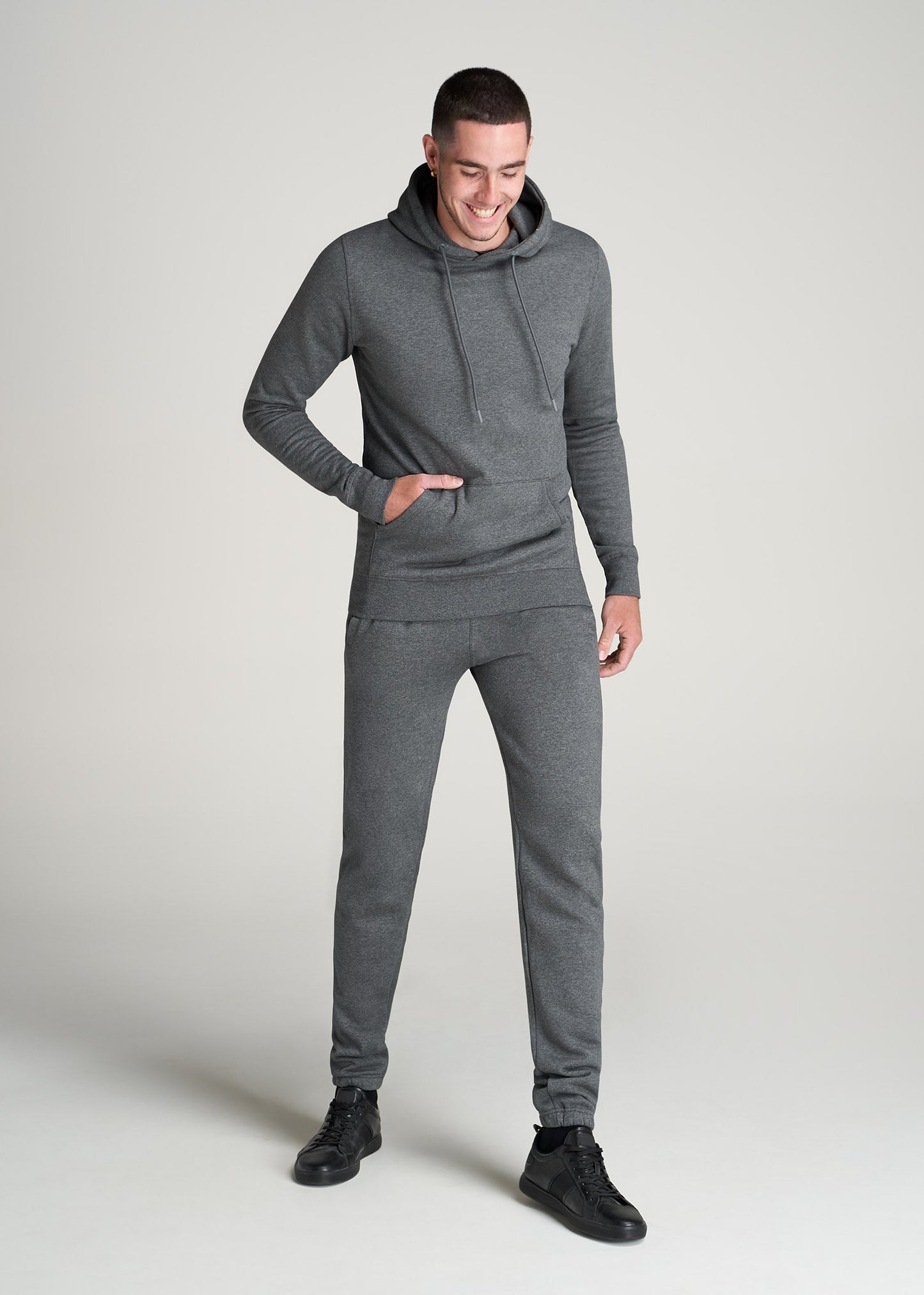 American-Tall-Men-80-20-Fleece-PullOver-Tall-Hoodie-CharcoalMix-full