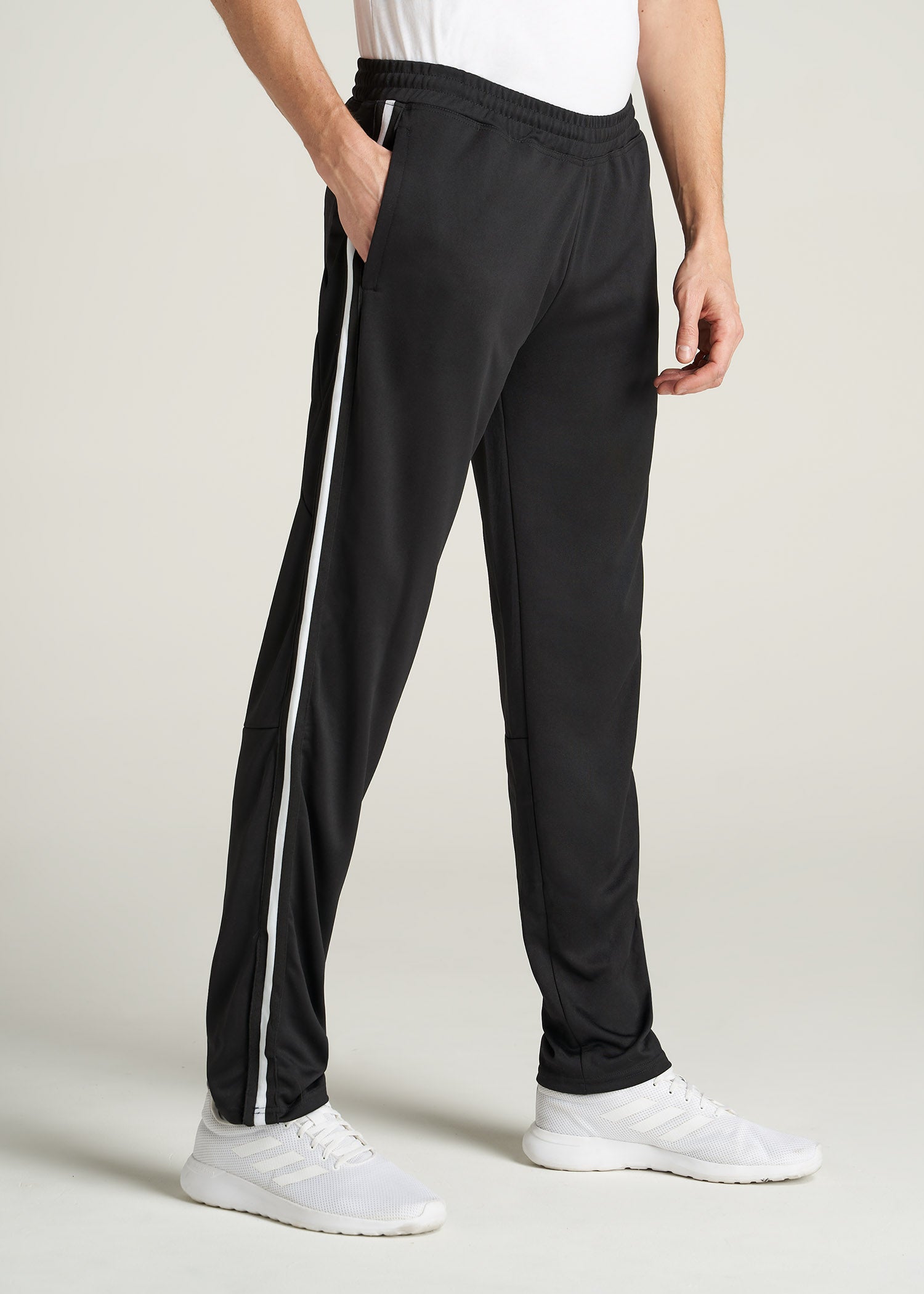    American-Tall-Men-Athletic-StripePants-Black-side