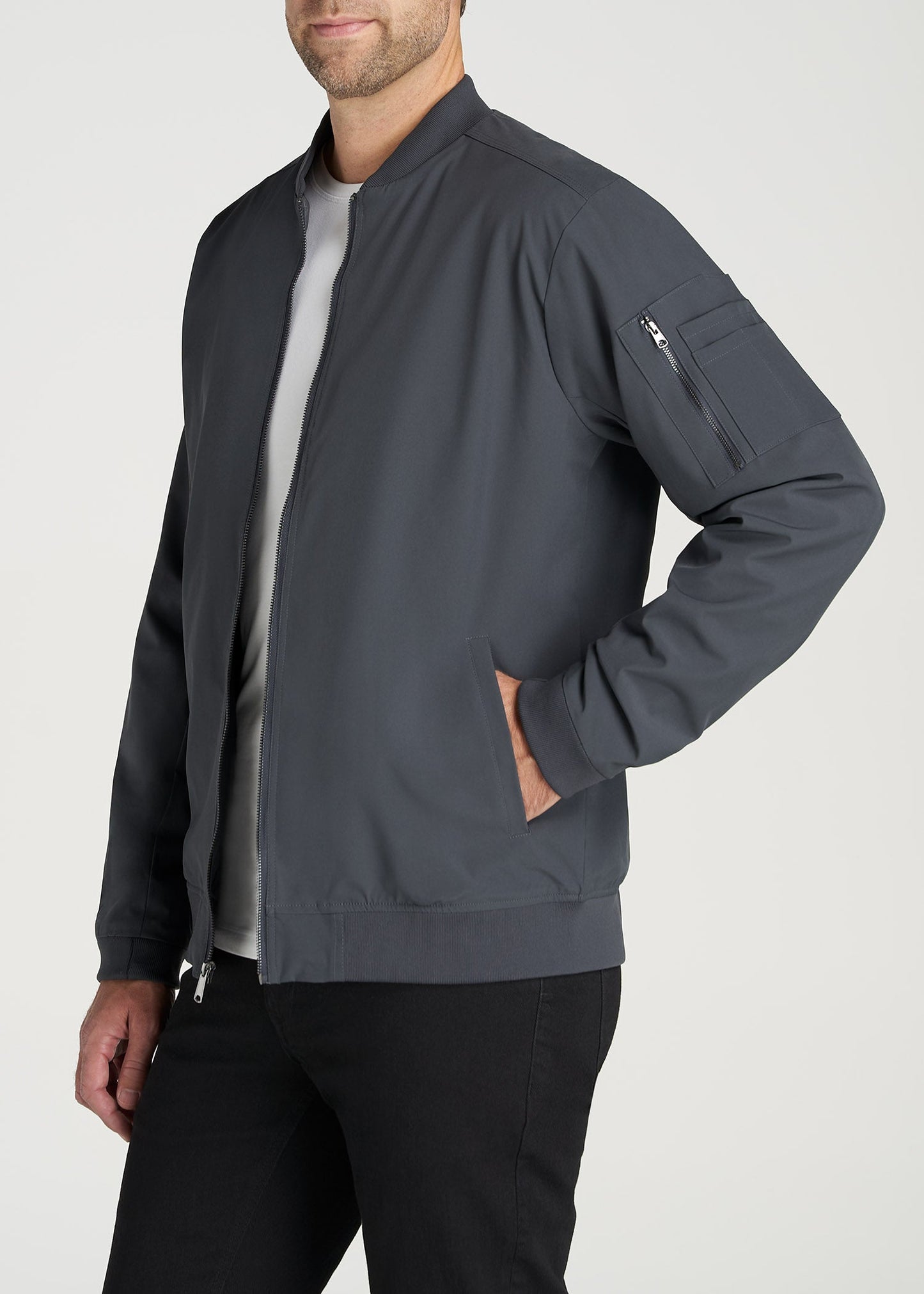    American-Tall-Men-Bomber-Jacket-DeepSlate-side