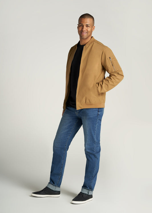   American-Tall-Men-Bomber-Jacket-Sahara-full
