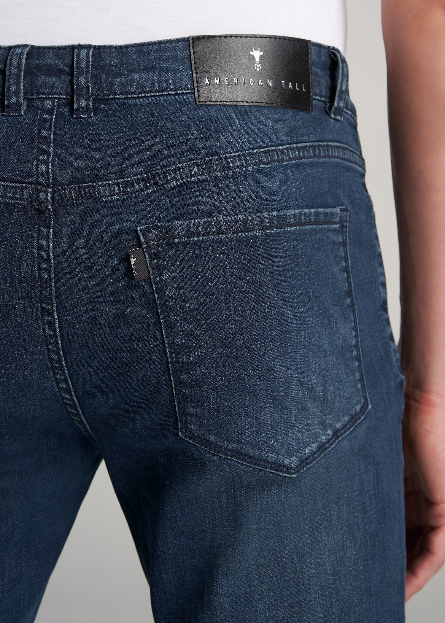    American-Tall-Men-Dylan-SlimFit-Jeans-CoastalBlue-detail