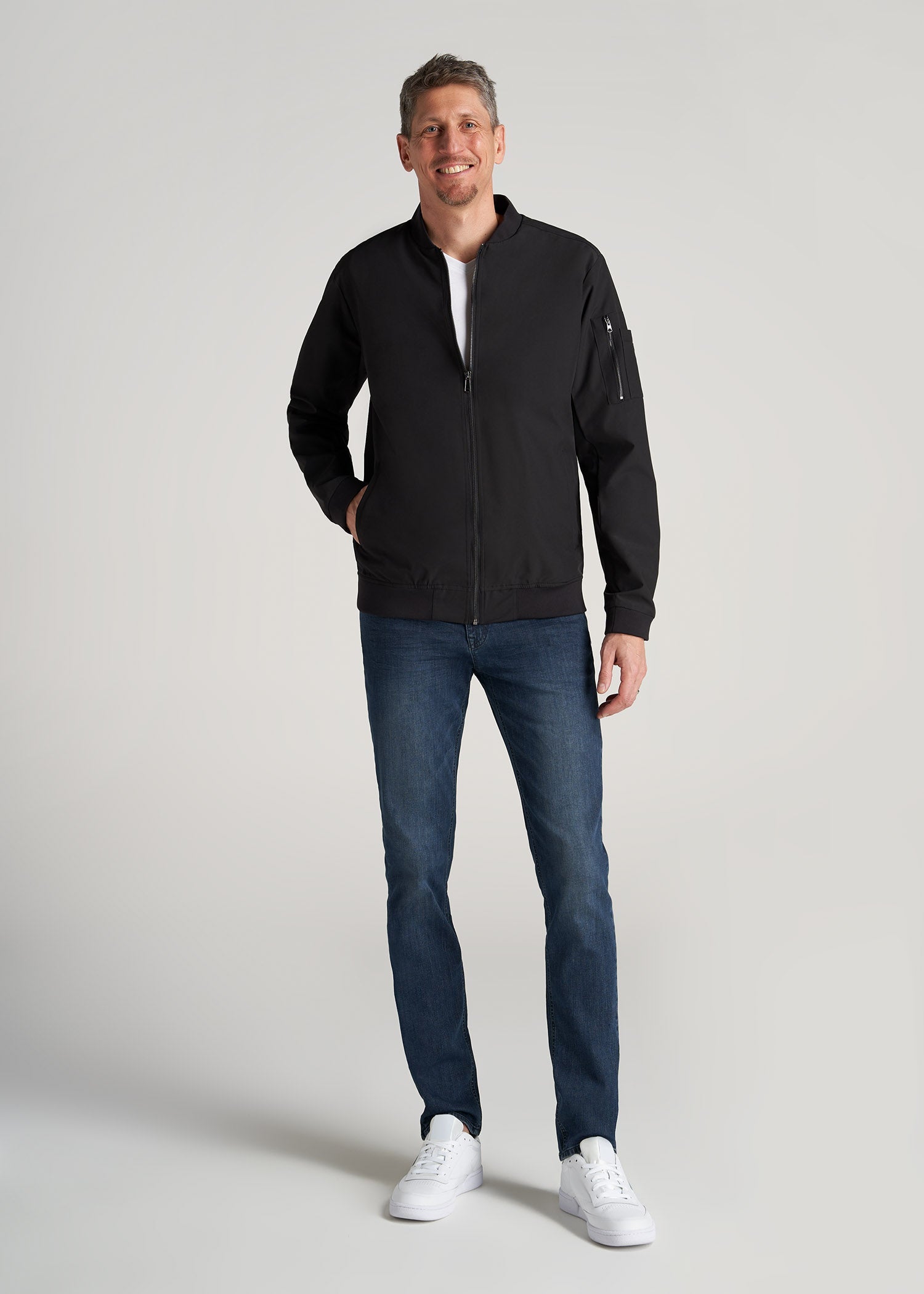    American-Tall-Men-Dylan-SlimFit-Jeans-CoastalBlue-full