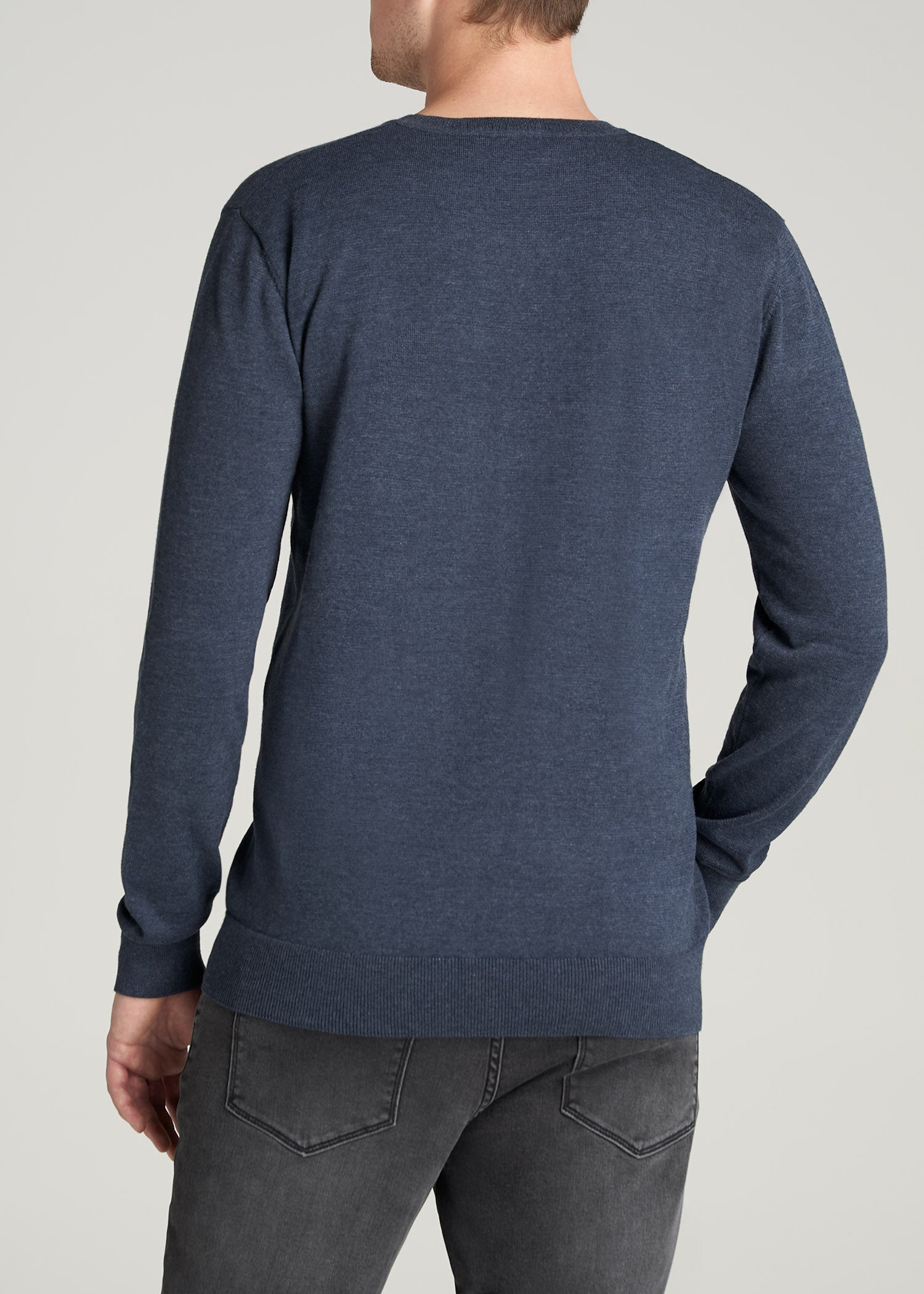    American-Tall-Men-EveryDay-VNeck-Sweater-Navy-back