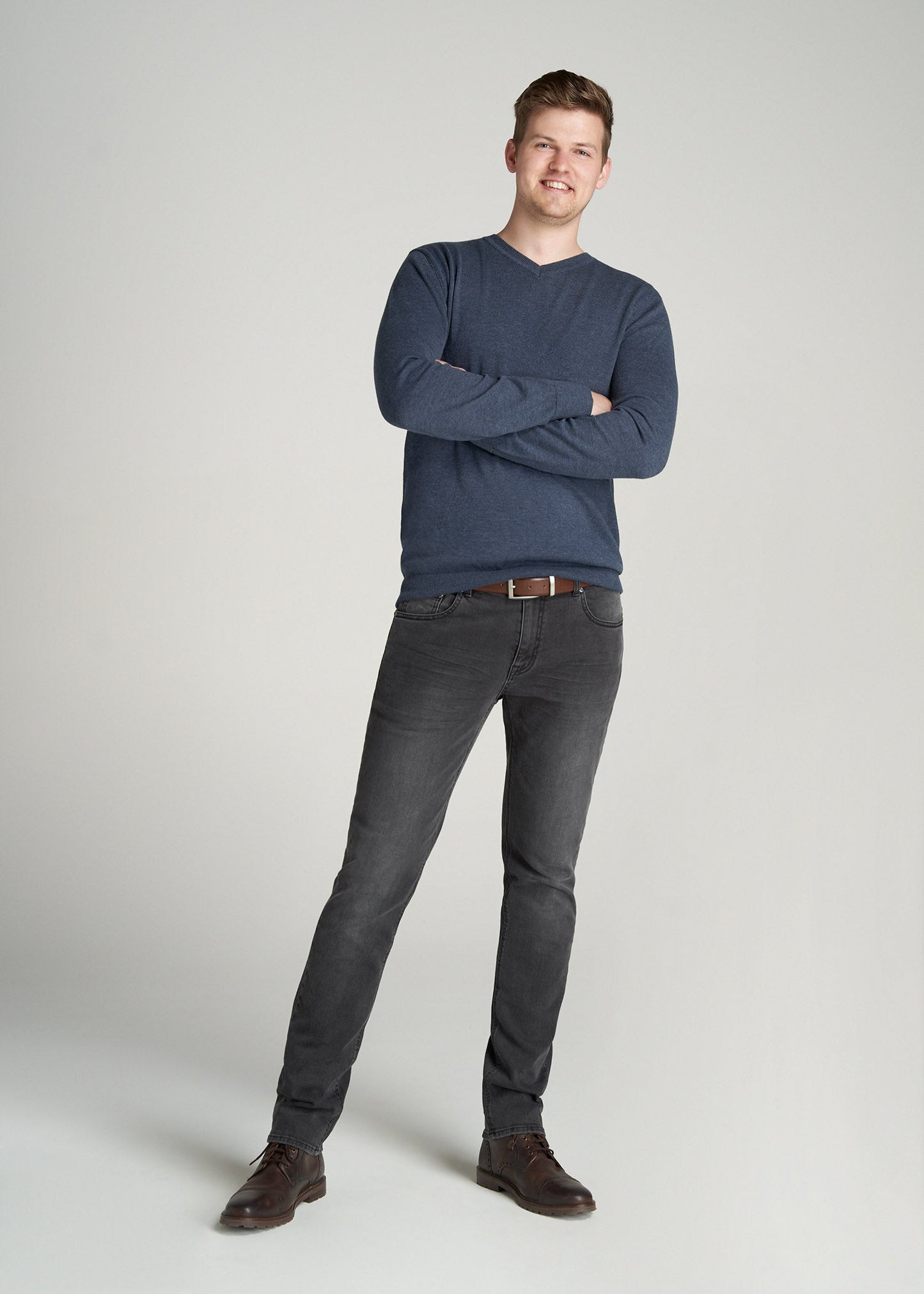         American-Tall-Men-EveryDay-VNeck-Sweater-Navy-full