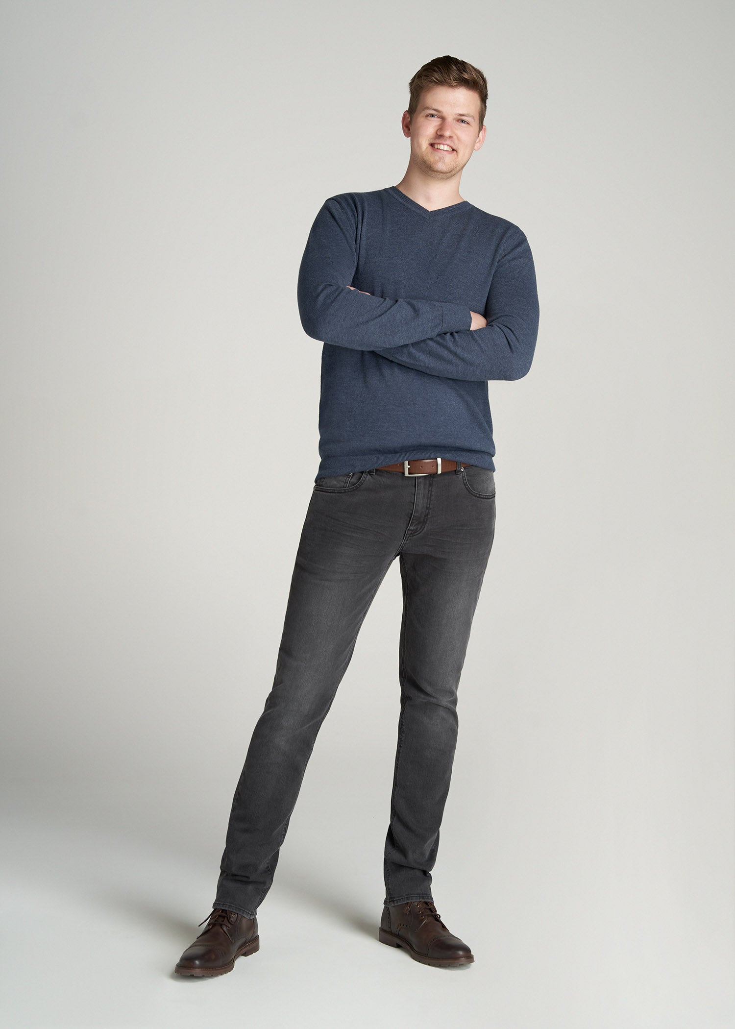         American-Tall-Men-EveryDay-VNeck-Sweater-Navy-full