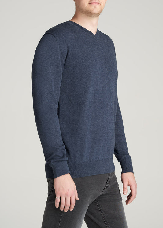         American-Tall-Men-EveryDay-VNeck-Sweater-Navy-side