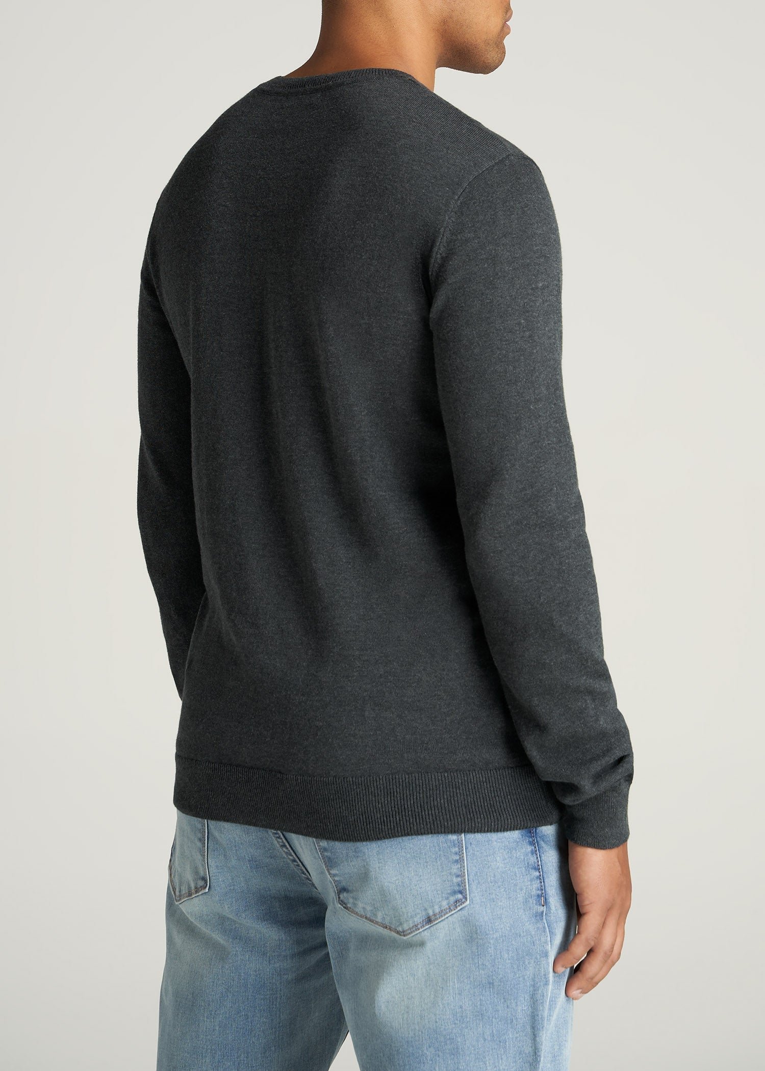    American-Tall-Men-Everyday-CrewNeck-Sweater-CharacolMix-back