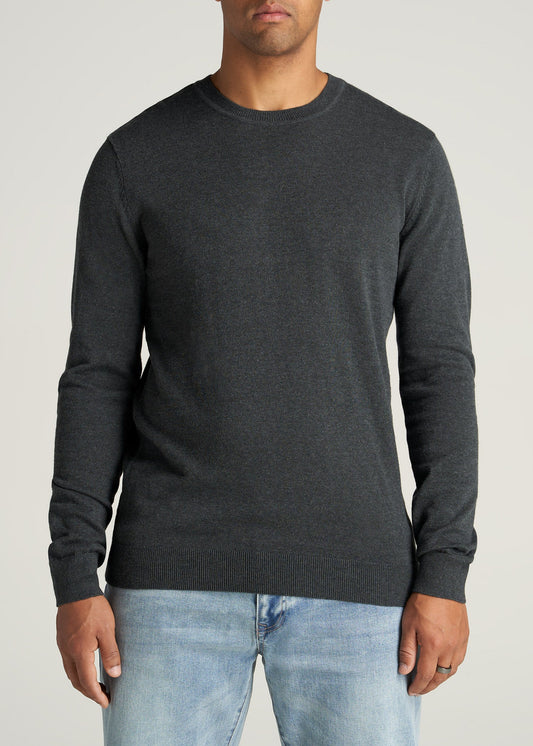    American-Tall-Men-Everyday-CrewNeck-Sweater-CharacolMix-front