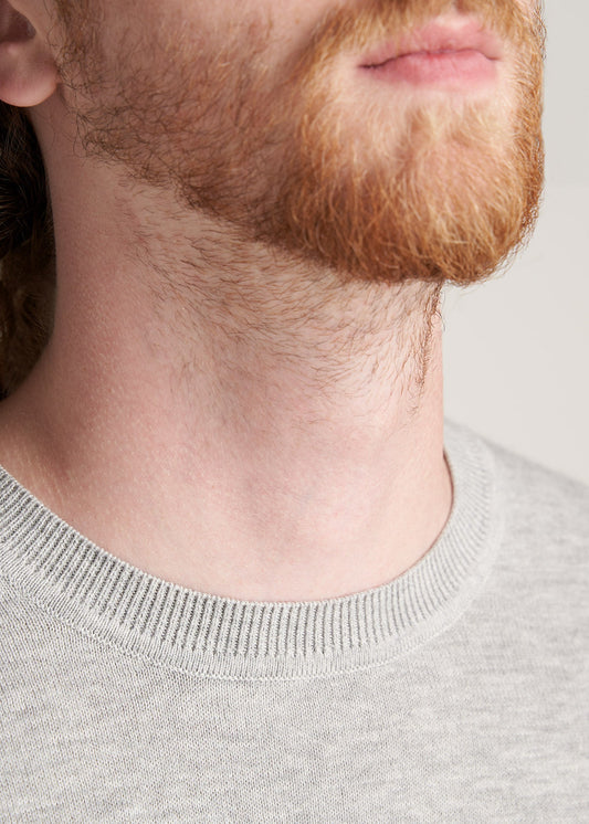 American-Tall-Men-Everyday-CrewNeck-Sweater-GreyMix-detail