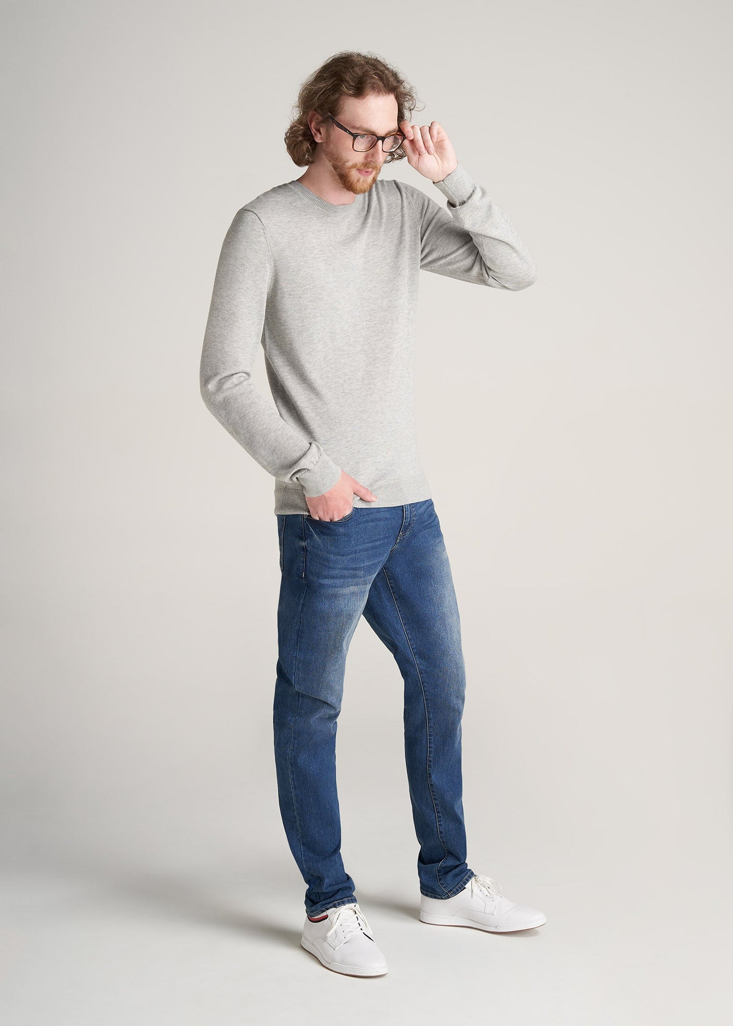 American-Tall-Men-Everyday-CrewNeck-Sweater-GreyMix-full