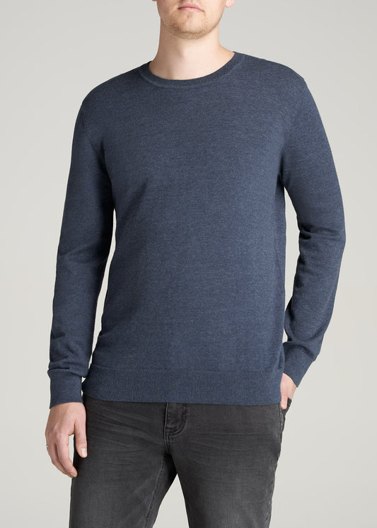    American-Tall-Men-Everyday-CrewNeck-Sweater-Navy-front