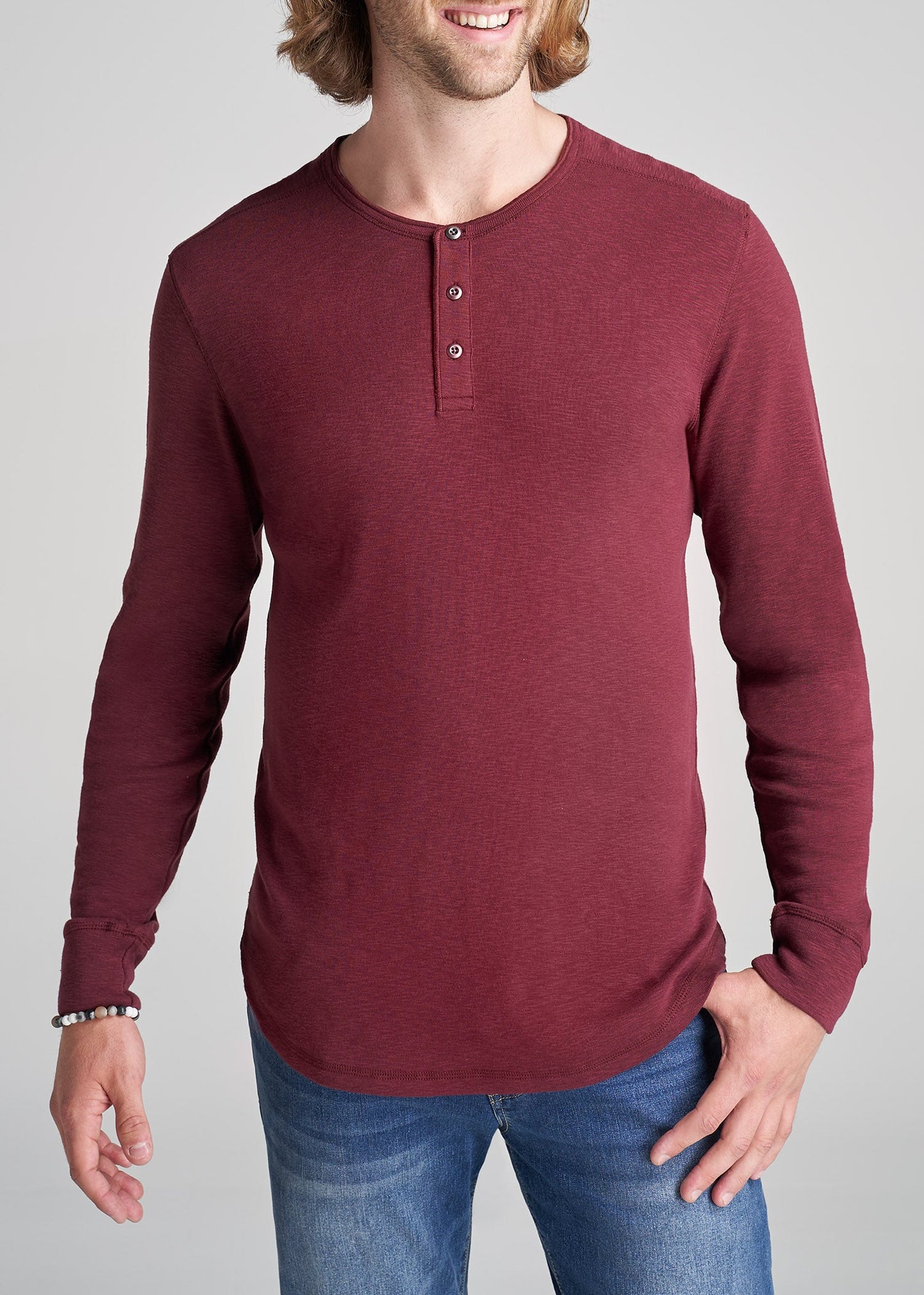 American-Tall-Men-Heavy-LongSleeve-Slub-Henley-GarnetMelange-front.jpg