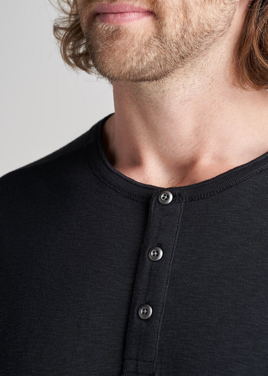 American-Tall-Men-Heavy-Longsleeve-Slub-Henley-Black-detail
