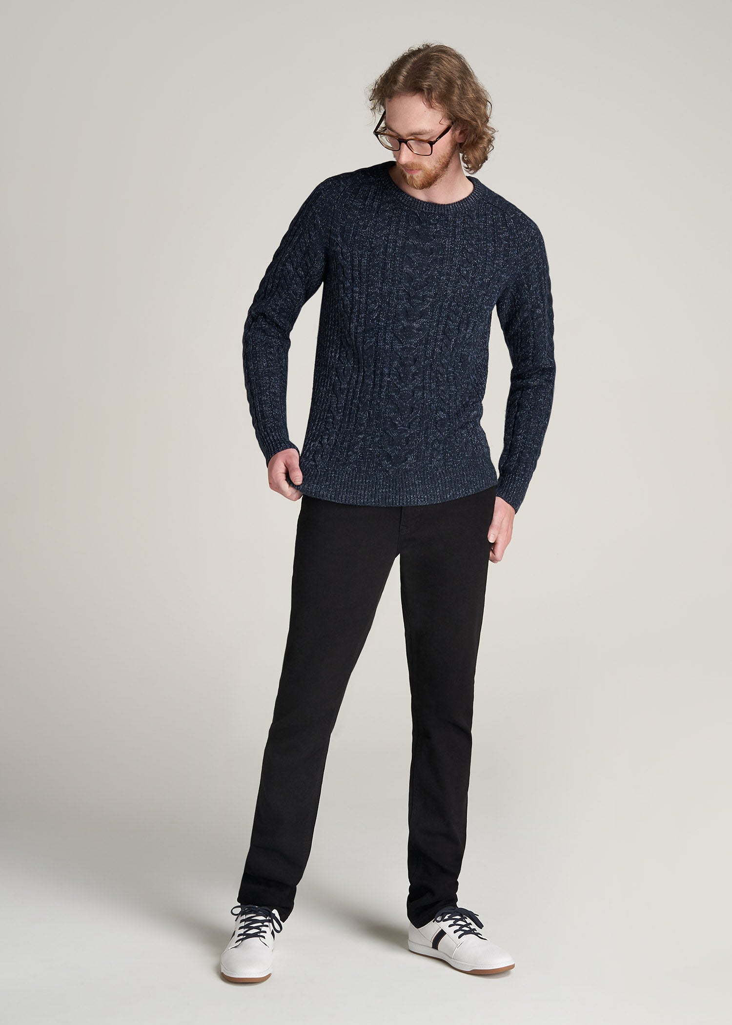 American-Tall-Men-HeavyCable-PulloverSweater-NavyBlue-full