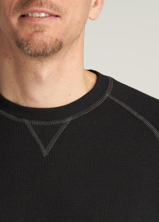    American-Tall-Men-HeavyThermal-Raglan-LongSleeve-Black-detail