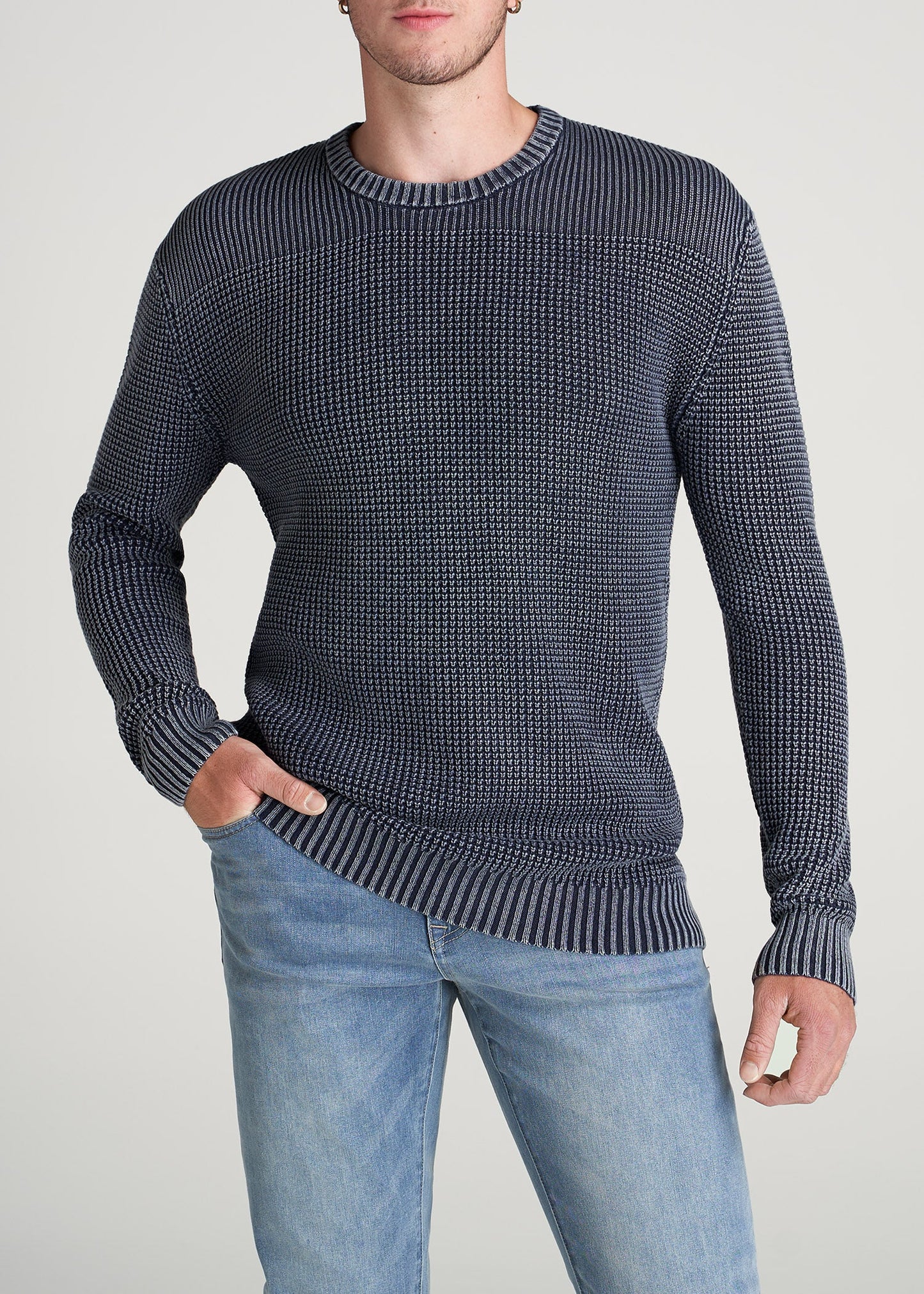 American-Tall-Men-LJ-AcidWash-Sweater-DarkNavy-front