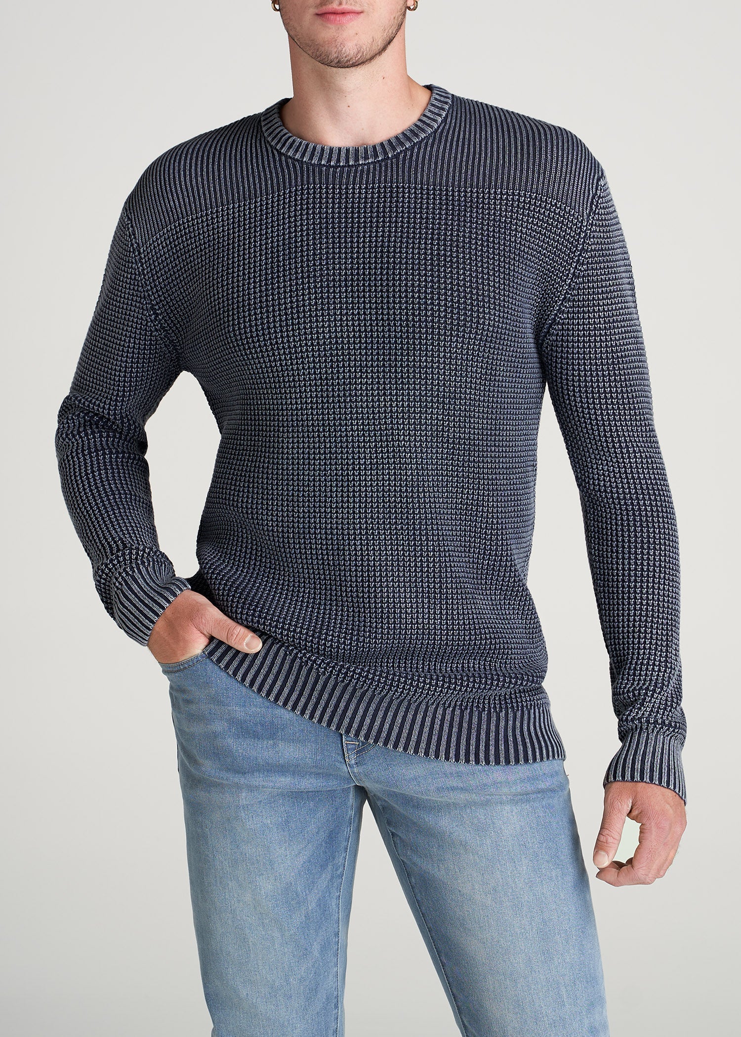 American-Tall-Men-LJ-AcidWash-Sweater-DarkNavy-front