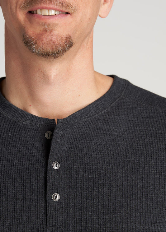    American-Tall-Men-LJ-HeavyWaffle-LongSleeve-CoalMix-detail