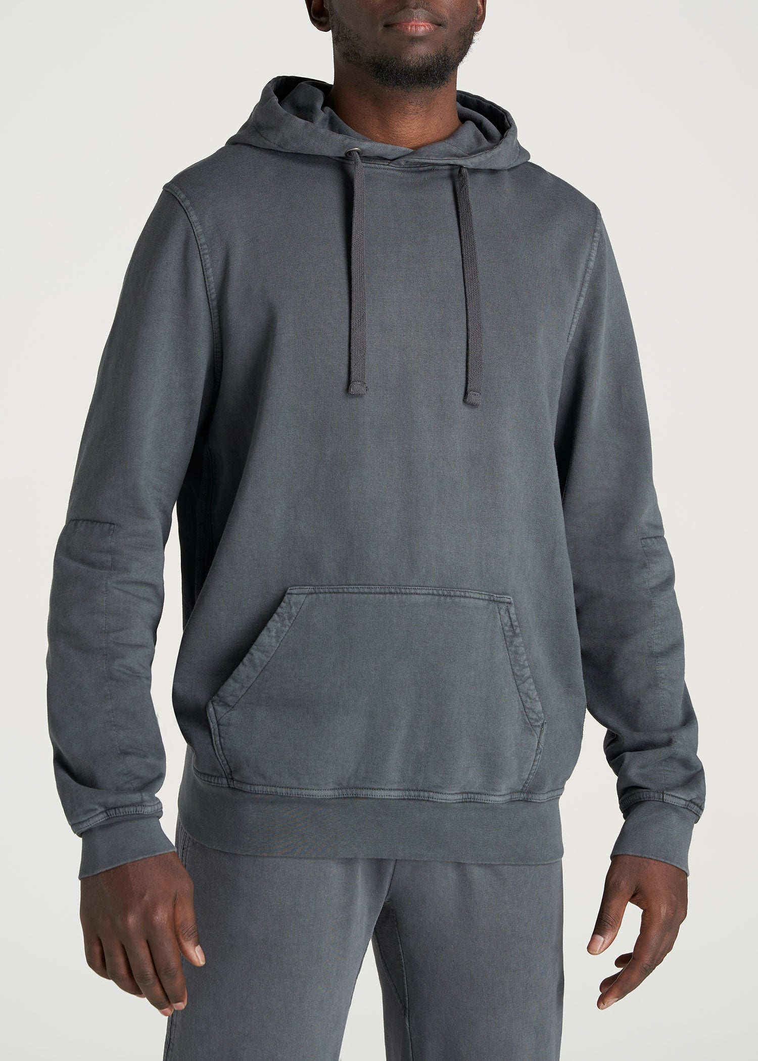    American-Tall-Men-LJ-PigmentDyed-Hoodie-VintageFlintGrey-front