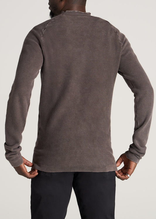 American-Tall-Men-Mens-AcidWash-Sweater-CharcoalMix-back