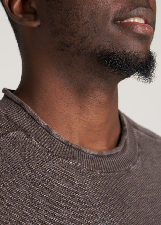 American-Tall-Men-Mens-AcidWash-Sweater-CharcoalMix-detail