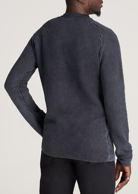 American-Tall-Men-Mens-AcidWash-Sweater-NavyMix-back