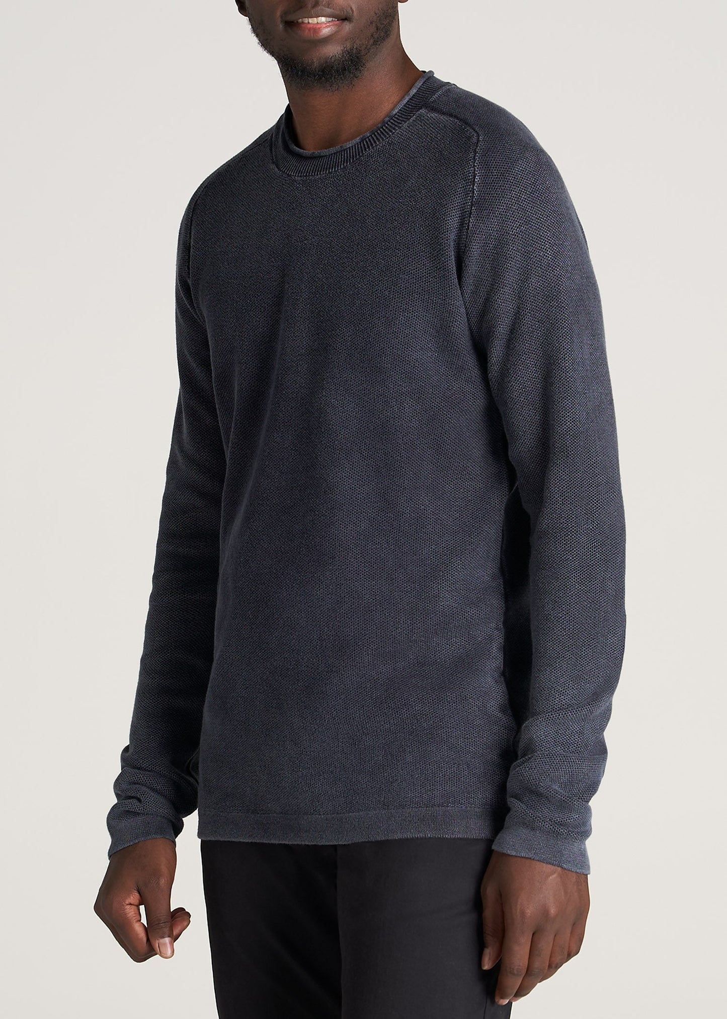 American-Tall-Men-Mens-AcidWash-Sweater-NavyMix-side