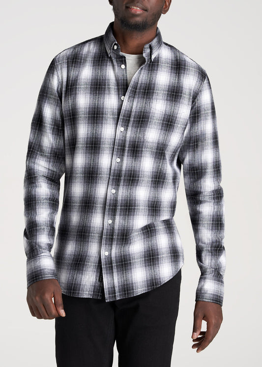     American-Tall-Men-Nelson-ButtonDown-Shirt-WhiteBluePlaid-front