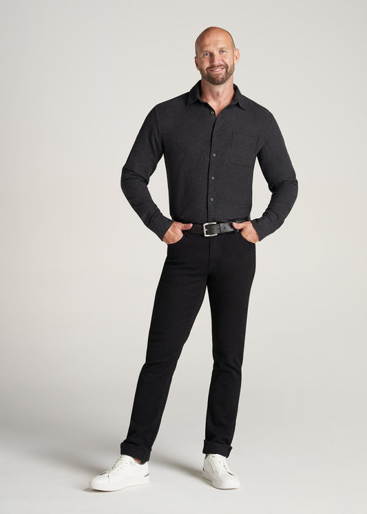     American-Tall-Men-Nelson-Flannel-CharcoalMix-full
