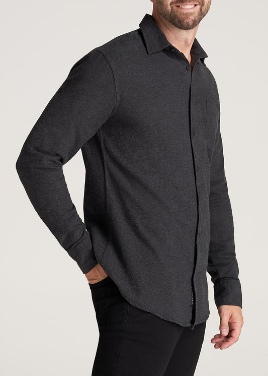     American-Tall-Men-Nelson-Flannel-CharcoalMix-side