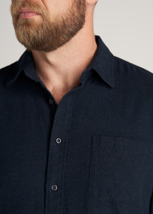    American-Tall-Men-Nelson-Flannel-NavyMix-detail