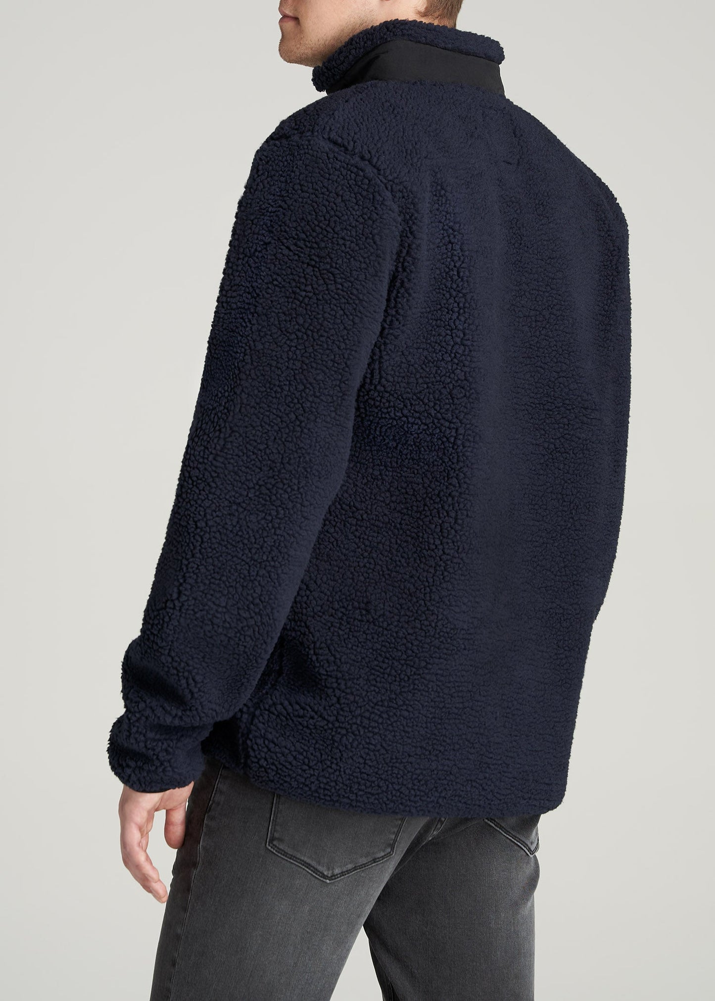    American-Tall-Men-PolarFleece-ZipUp-Jacket-TwilightBlue-back