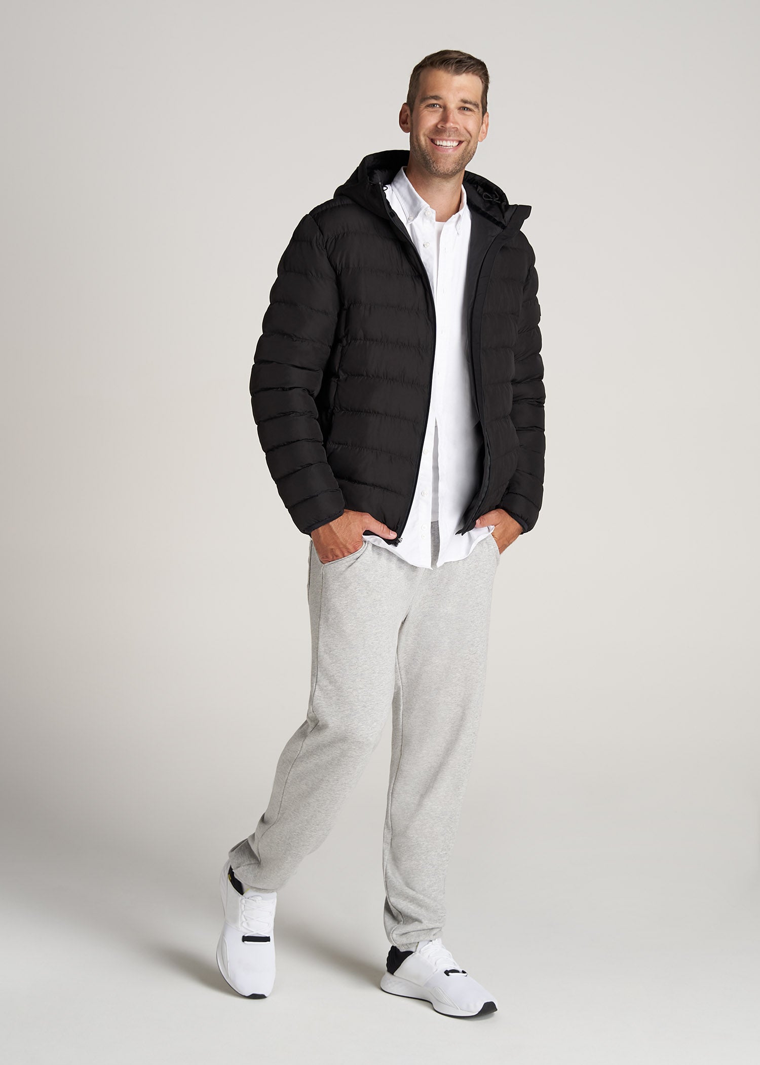 American-Tall-Men-PufferJacket-Black-full