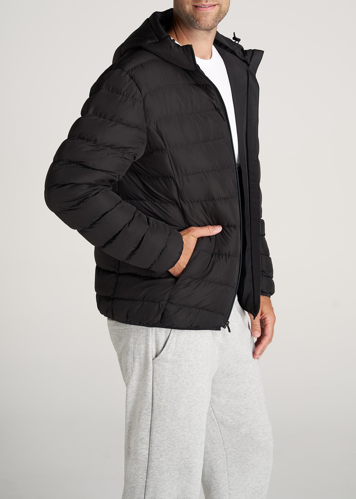 American-Tall-Men-PufferJacket-Black-side