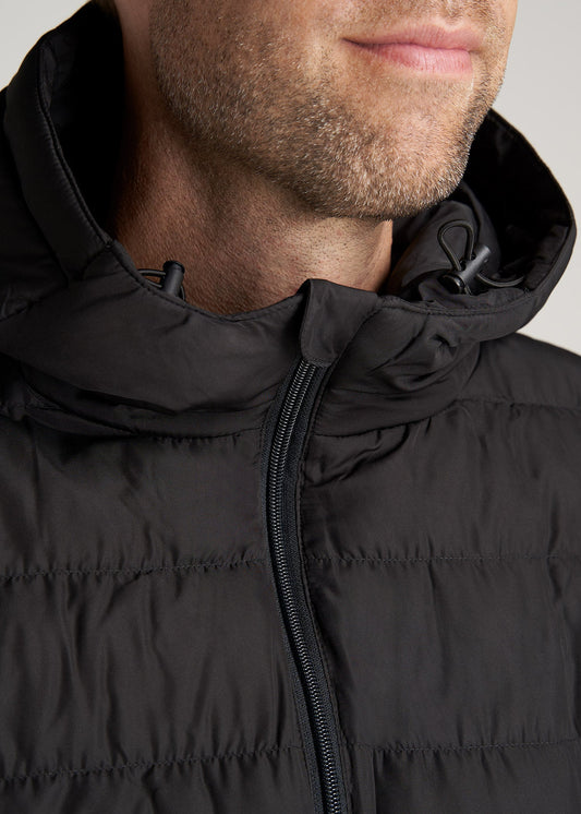 American-Tall-Men-PufferJacket-Black-zipper
