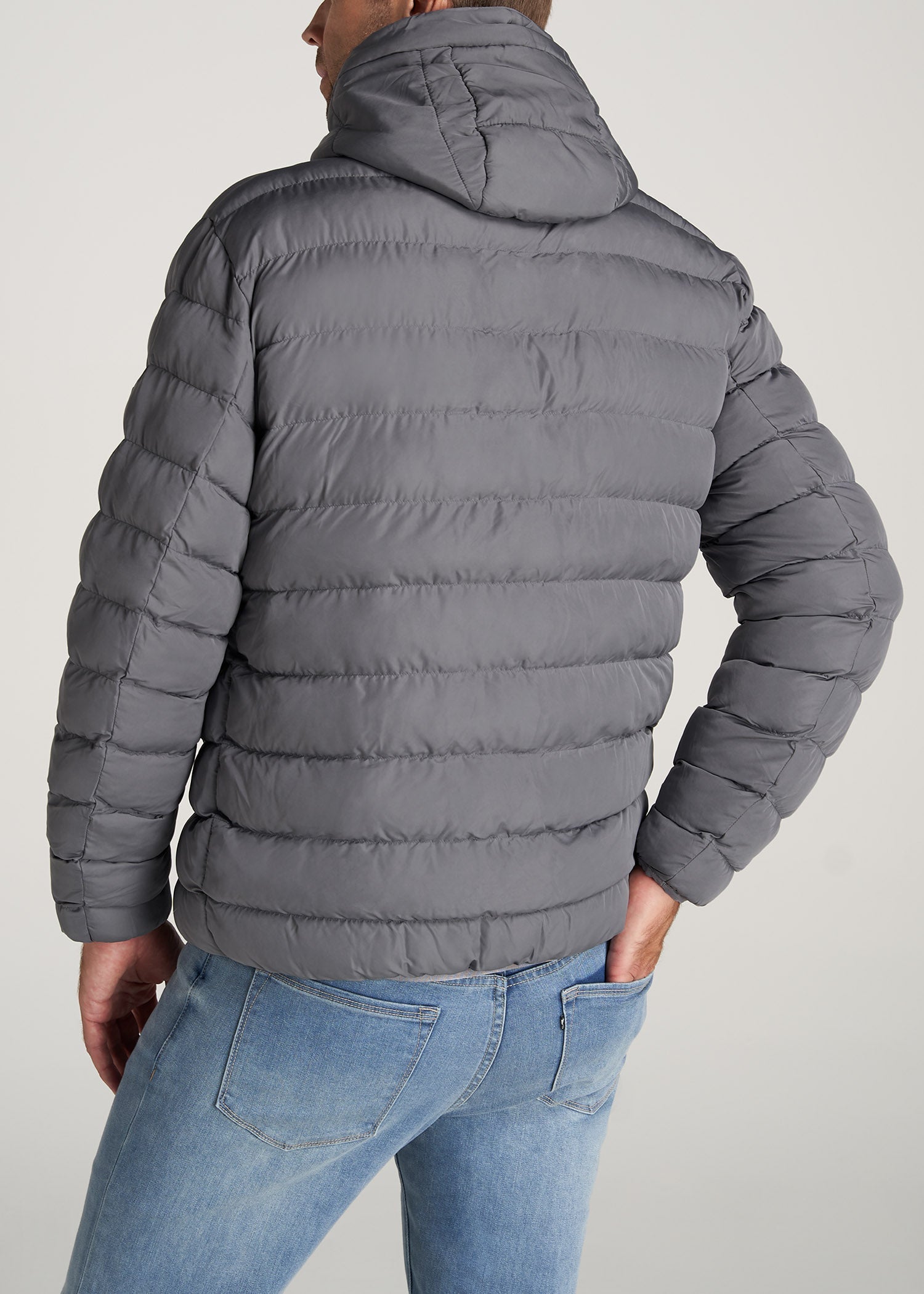 American-Tall-Men-PufferJacket-Charcoal-back