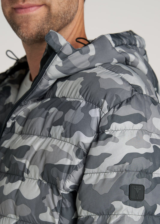 American-Tall-Men-PufferJacket-GreyCamo-detail
