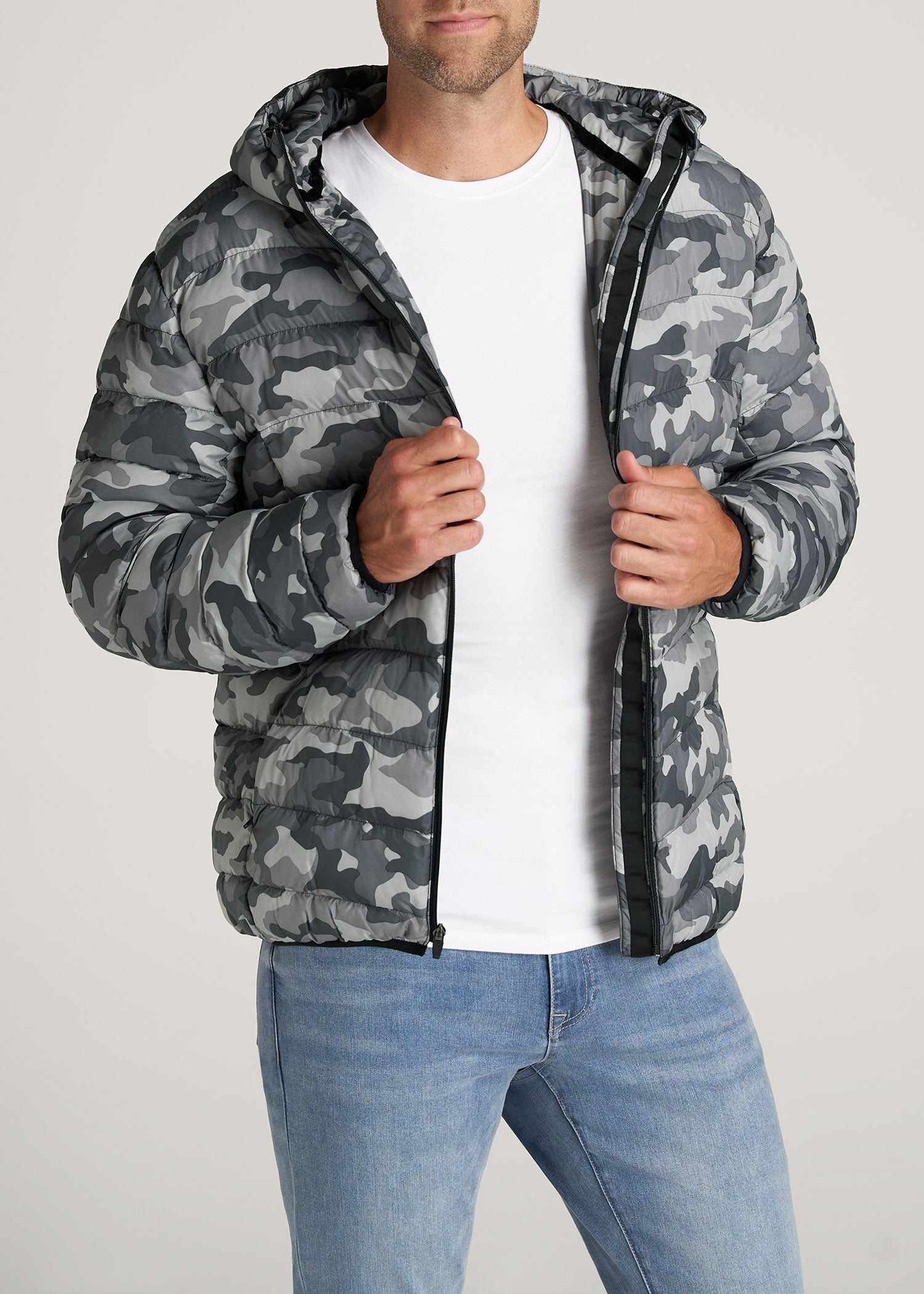 American-Tall-Men-PufferJacket-GreyCamo-front