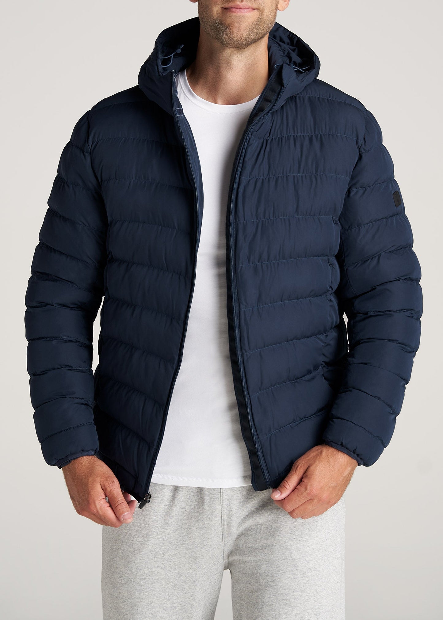 American-Tall-Men-PufferJacket-Navy-front