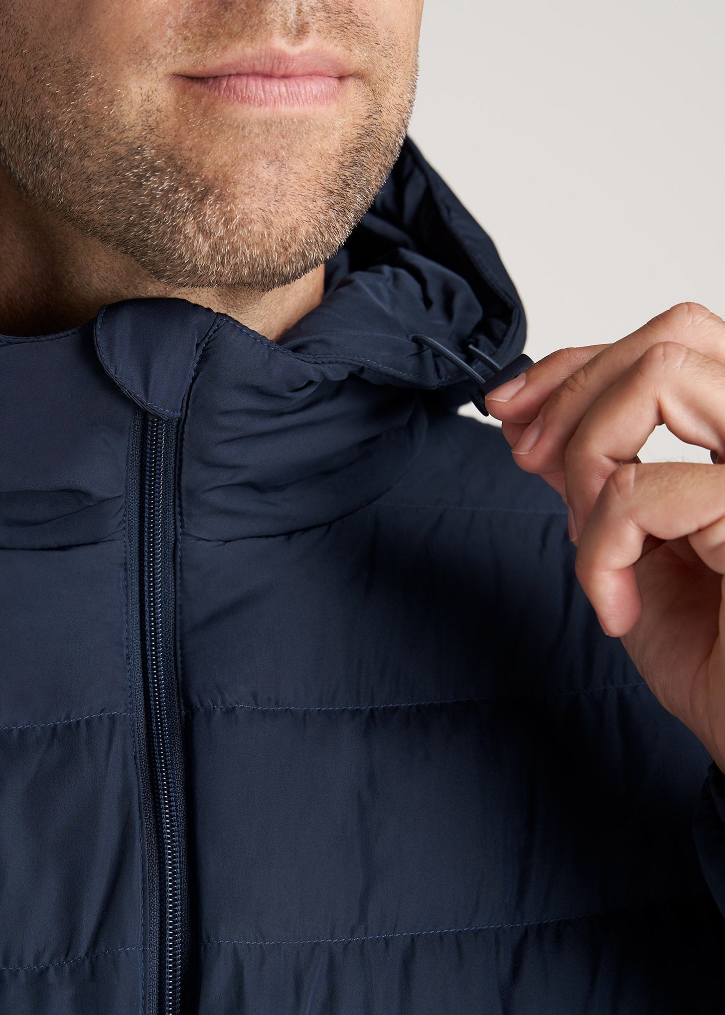 American-Tall-Men-PufferJacket-Navy-zipper