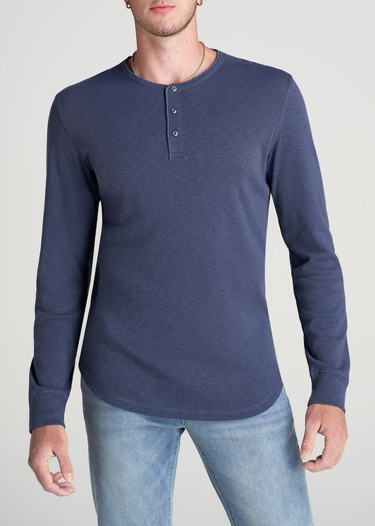 American-Tall-Men-Tall-SlubHenley-Shirt-Navy-front