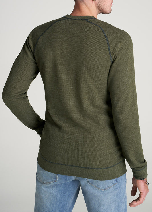 American-Tall-Men-Thermal-Raglan-LongSleeve-CamoGreenMix-back