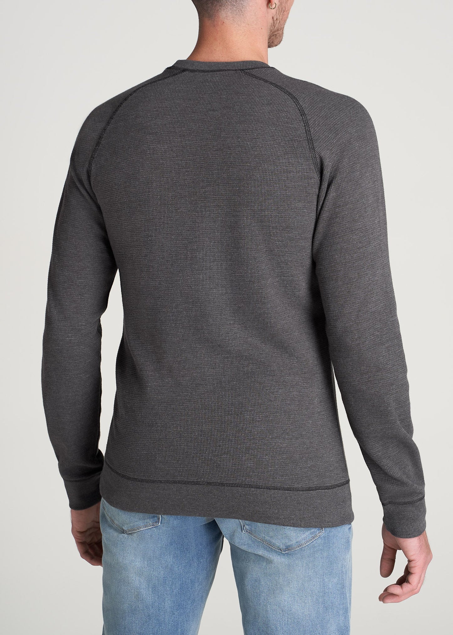 American-Tall-Men-Thermal-Raglan-LongSleeve-CharcoalMix-back