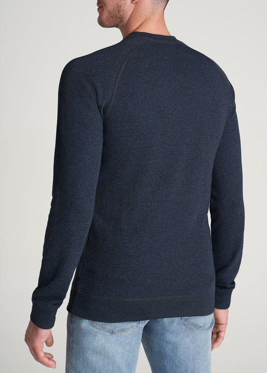 American-Tall-Men-Thermal-Raglan-LongSleeve-NavyMix-back